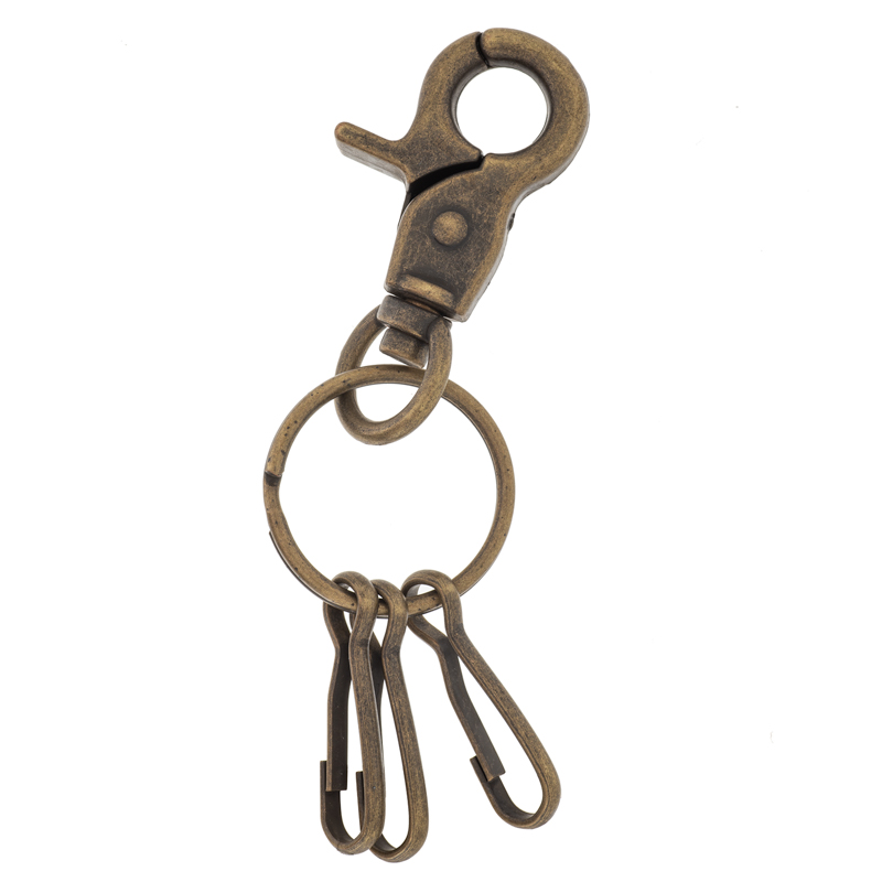 【完売】  カニカン(キーリング、キーフック付)|K4992|ゴールド,シルバー 個人装備